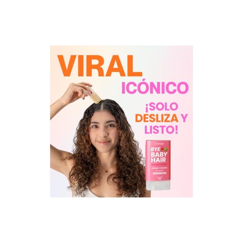 Bye Baby Hair (KiwiSandía) - Cera en barra para Peinar
