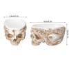 Innovative Resin Skull shaped Flower Pot Succulent Planter Holder Ornament