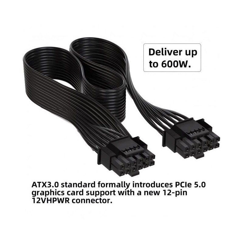Xiwai 12VHPWR Power Modular Cable ATX3.0 PCI-E 5.0 16Pin to