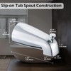 Wintap Slip-on Tub Spout with Diverter, Compatible with 1/2 Inch