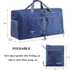Woogwin Travel Duffle Bag Large Foldable Waterproof Overnight Bag for