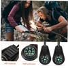 BESPORTBLE 20 Pcs Mini Outdoor Compass with Lanyard Portable Navigation