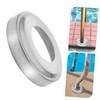 SEWACC 4pcs Heavy Duty Stainless Steel Pool Ladder Covers for