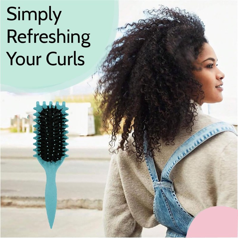 Defining Brush For Women,Boar Bristle Hair Brush, Styling Brush for