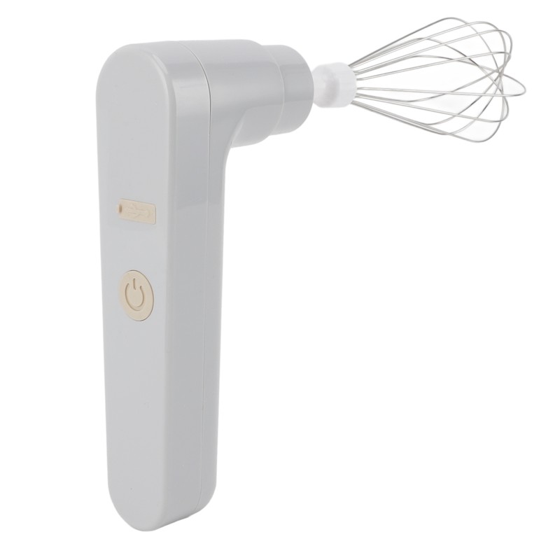 Electric Egg Beater 800mah Rechargeable Cordless Hand Blender Efficient Handheld