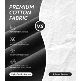 DAVID ARCHY Men's Pajama Pants Cotton Comfy Lounge Pants, Lightweight Pajama Bottoms with Pockets Sleepwear PJ Pants, 2 Pack