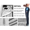 Mens Tear Away Pants Cotton 2 Side Zippers Snaps Post