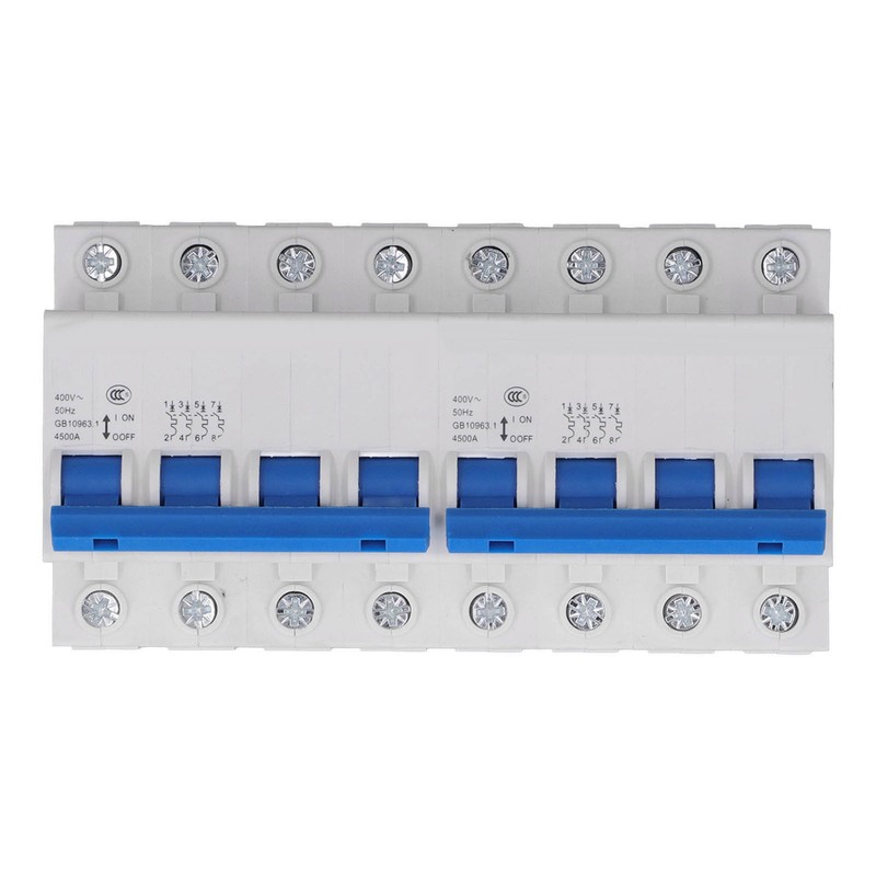 Mini Interlocking Conversion Circuit Breaker Guide Rail Type Manual Dual