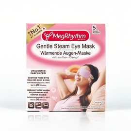MegRhythm Warming Eye Mask - Pack of 5 - Gentle Steam 100g