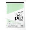 Silvine A4 Green Paper Dyslexia Refill Pad - Lined with