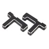 2Pcs Trunk Grocery Bag Hook T Shaped Aluminum Alloy Trunk