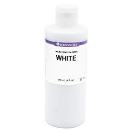 LorAnn White Liquid Food Coloring, 4 ounce bottle