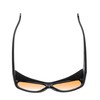 Medspex Fl011 Color Therapy Mood Glasses Black/Orange Photophobia Fluorescent Light