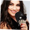 OHPHCALL 9pcs Travel Makeup Brush Holder Foundation Eye Blush Brushes