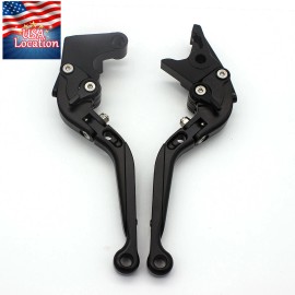 FXCNC For Classic 350CC 500CC before 2022 CNC Fold Extend Brake Clutch Levers Black