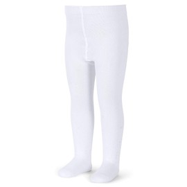 Sterntaler Baby Girls' Tights Ajour Tights, White, 92, White