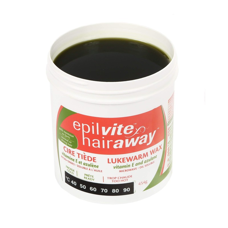Epil-Vite/Hair Away - Lukewarm Wax Vitamin E and Azulene, 454