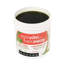 Epil-Vite/Hair Away - Lukewarm Wax Vitamin E and Azulene, 454 g