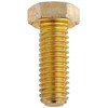 Steel Hex Bolt, Grade 8, Zinc Yellow-Chromate Plated Finish, Hex