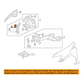 Honda (Honda) Genuine Parts buraketuto R. hurontohuenda-