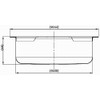 LuLuPaL Stainless Steel Drain Drain Basket 5.7 inches (144 mm)