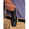 TACTICAL GEEK TX5 Flashlight Sheath with Back Belt Clip Quick