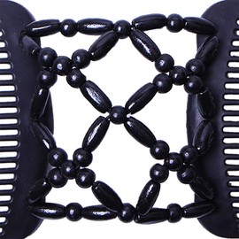 Lovef Retro Wood Double Side Combs Magic Hair Combs Hair Styling Accessories for Women Girls (Retro Smooth)