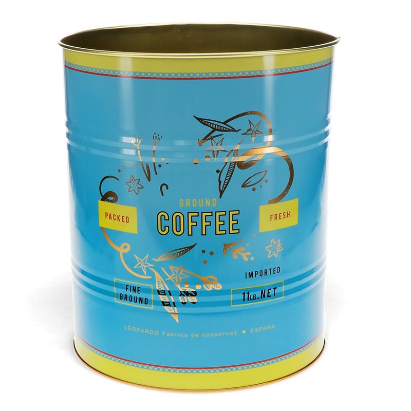 Rex London XL Leopard storage tins (set of 2)