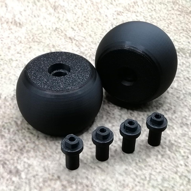 ULEIVA Replacement Front Wheel with 4 Axles Compatible with Bosch