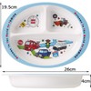 Skater M370-A Children's Plate, Melamine Lunch Plate, Plate, Tomica 19,