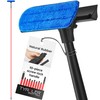 Tyroler Professional Window Squeegee for Home,1 ft-12.5 ft Long Squeegee