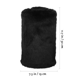 BESPORTBLE Faux Fur Fuzzy Leg Warmers, Furry Boot Covers for Women Warm Fuzzy Boot Cuff Boot Sleeves Leg Warmers for Winter