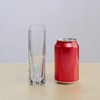 CYS EXCEL Glass Book Vase (H:6" Open:7"x2") Round Edge Oval