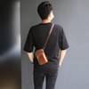 Deep Zone Belt Pouch, Hip Bag, Men's, Casual, Business, Genuine