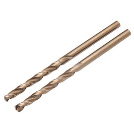 Draper 2 pcs Expert HSSE M35 Cobalt Drill Bit, 3.5mm - 08912 - for Alloy Steel, Titanium Alloys, Stainless Steel, Hardened Steel, Cast Iron and Carbon Steel