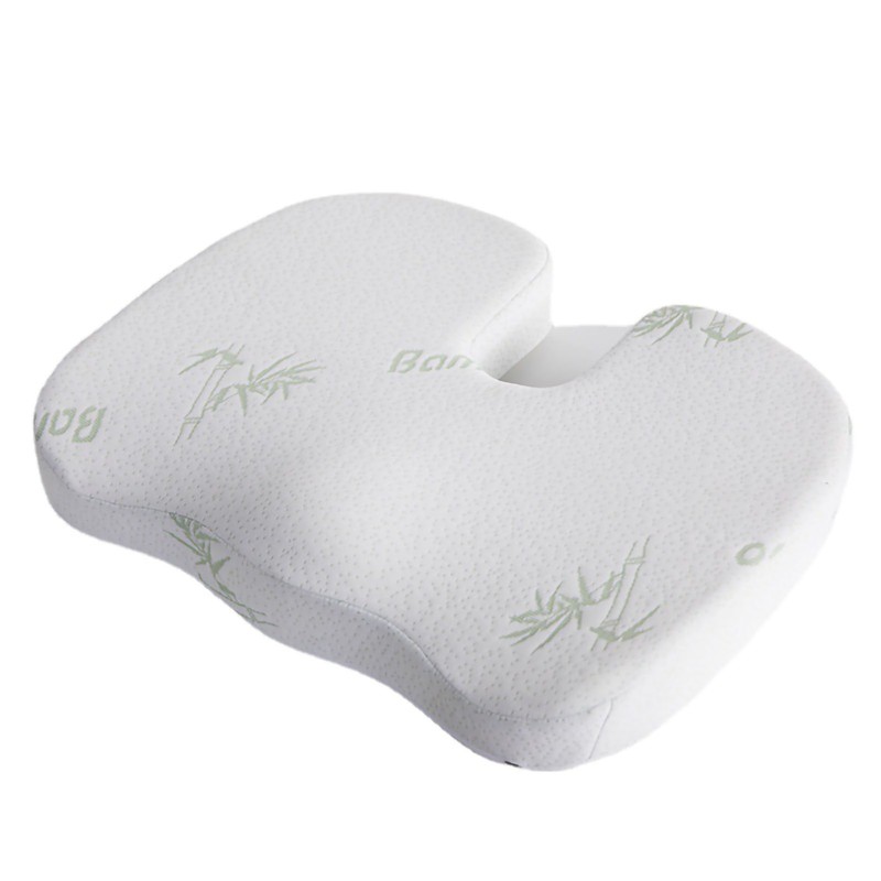 Seat Cushion Lumbar Support Set Polyester Comfortable Chair Cushion for