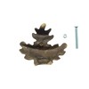 Januel Oak Leaves Boar Trophy Decor - Tooth and Boar