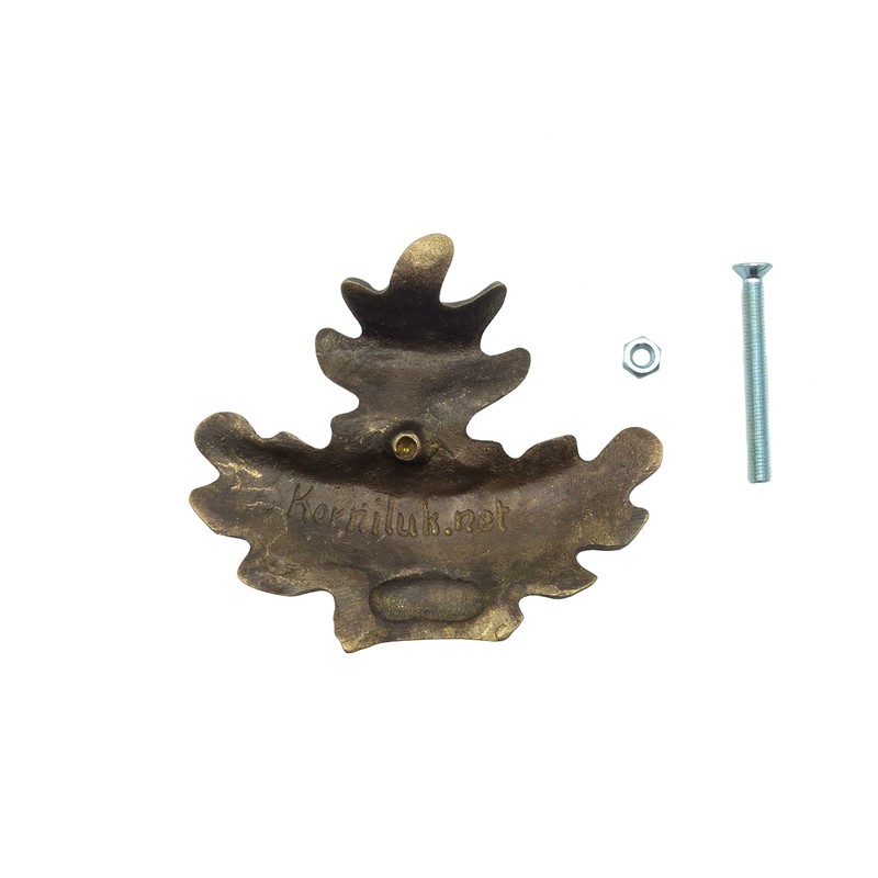 Januel Oak Leaves Boar Trophy Decor - Tooth and Boar