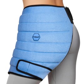 Comfpack Paquete De Hielo Para Cadera Después De Una Cirugía Con Frío De 2 Horas De Duración, Flexible Y Con Enfriamiento Uniforme Para Cirugía De Reemplazo, Ciática Y Bursitis.