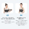 Cadi 胸部 サポーター 胸サポーター バストバンド 肋骨 胸部コルセット 胸部ベルト 男女兼用 2サイズ