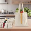 HMIEPRS Pack of 5 Foldable Shopping Bags, Cotton Bag with