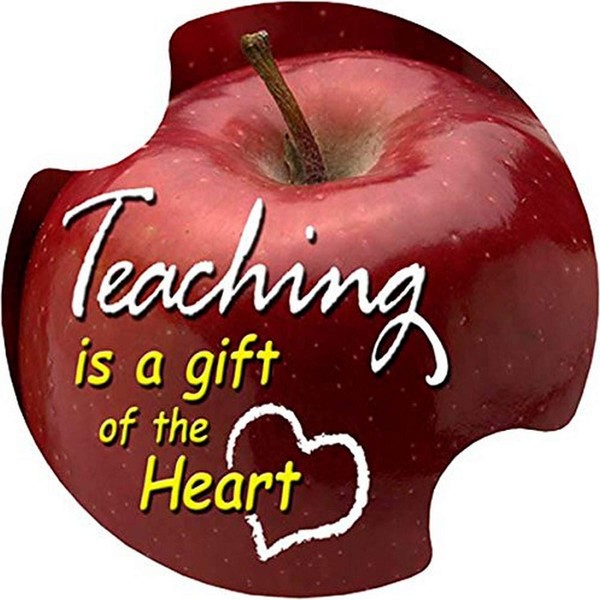 Thirstystone Teaching is a Gift of The Heart Car Cup