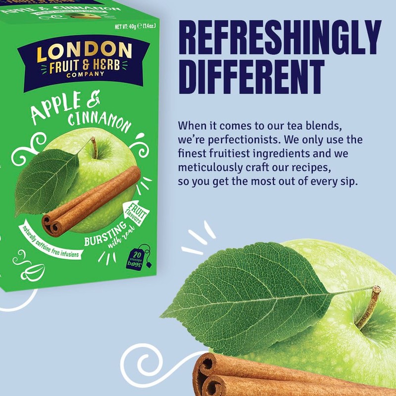 London Fruit & Herb Company (1, Apple & Cinnamon)