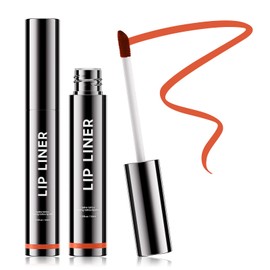 dfjdskl Peel Off Lip Stain - Long Lasting Lip Stain Peel Off with Matte Finish, Waterproof, Transfer-proof, Highly Pigmented Color (Coral, 1 PCS)