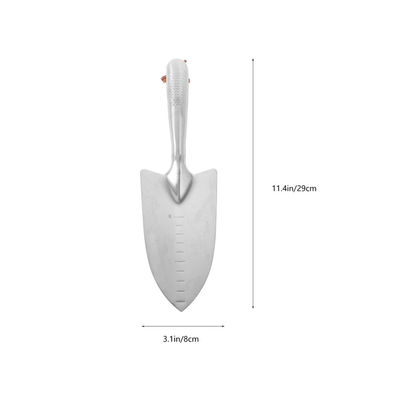 iplusmile Shovel Scoop, Gardening Handscoop, 11.4 x 3.1 inches (29