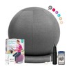 ENOVI ProBalanceΩ Yoga Ball Chair, Exercise Ball with Slipcover and
