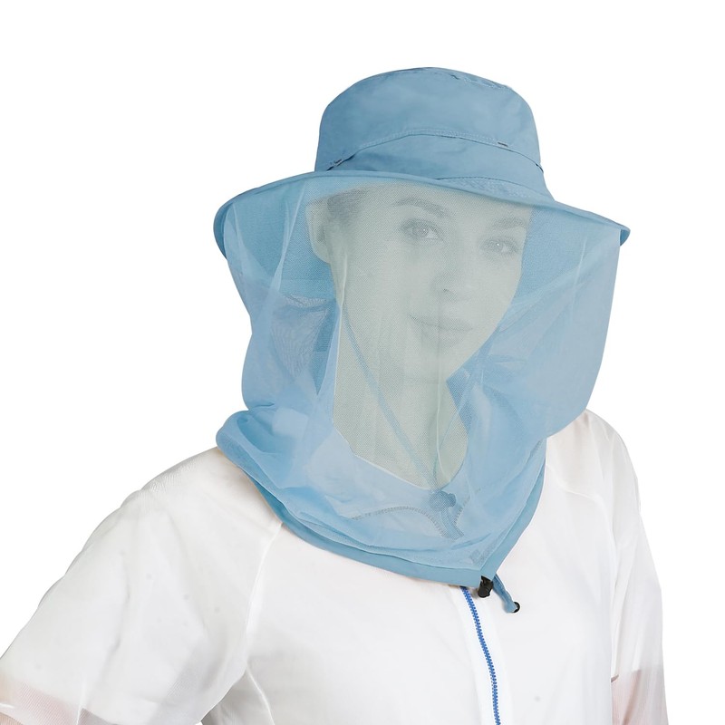 Fishing Hat Sun Protection Hat Mosquito Head Net for Outdoors