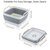Mulcort Folding Sink, Washing Up Bowl for Dishwashing, Portable Sink