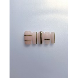 Plki Handmade Nail Tips - Long Ballerina / 플키 수제네일팁 - 롱 발레리나