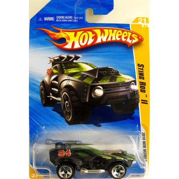 Hot Wheels Cars 2010 - Black Sting Rod II